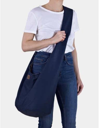 Modrá taška Long Boogi bag