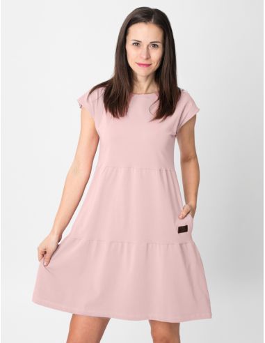 Letní šaty Sofie old pink