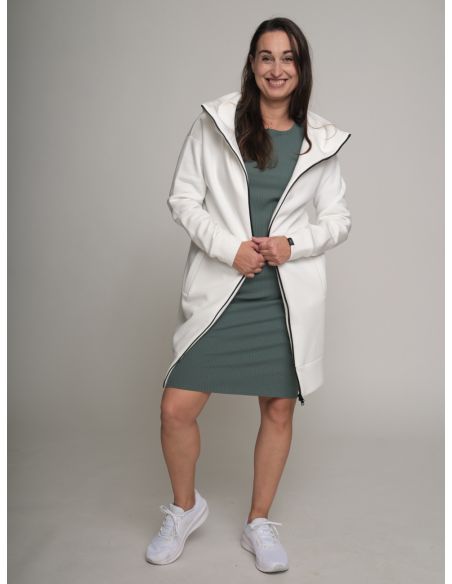 Žebrované šaty Clivia mintové