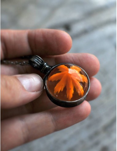 Náhrdelník Sphere orange