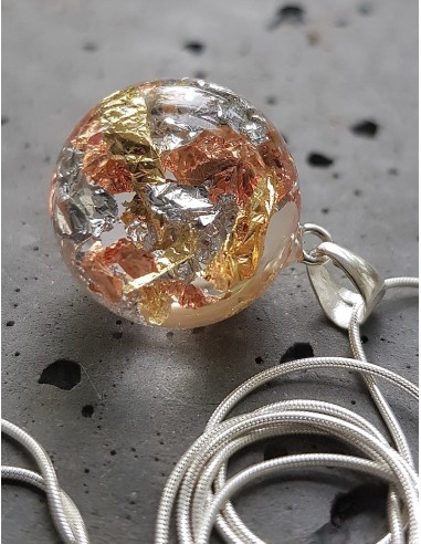 Stříbrný náhrdelník Metal